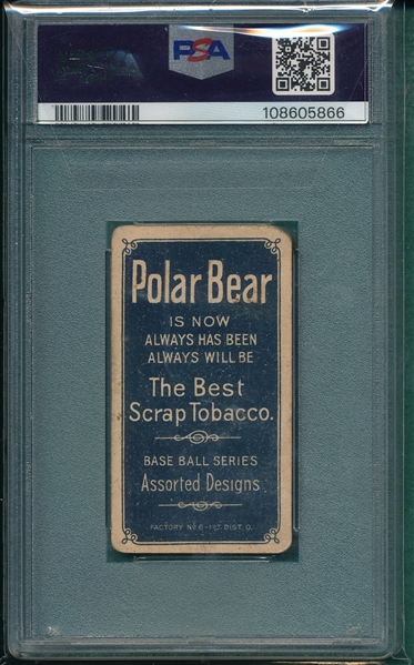 1909-1911 T206 Elberfeld Polar Bear PSA 1.5