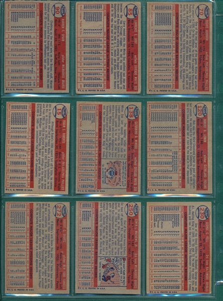 1957 Topps Baseball Near Set (384/404)