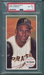 1964 Topps Giants #11 Clemente PSA 8