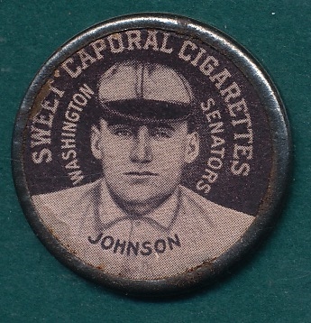 1909 Domino Discs Walter Johnson