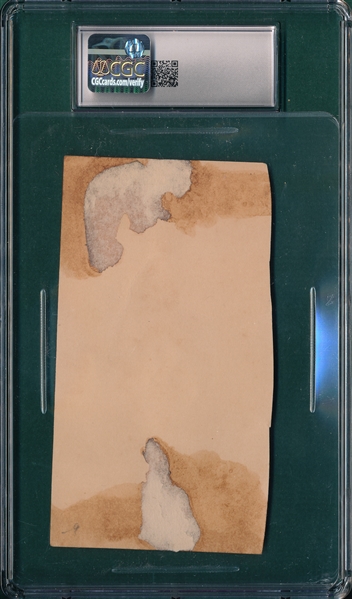 1880s H804-36 W.D. Scorecard Series, High Fly, CGC Authentic