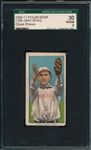 1909-1911 T206 Stahl, Glove Showing, Polar Bear SGC 30