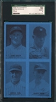 1929-30 Exhibits Four-On-One W/ Goslin SGC 50 *Blue*