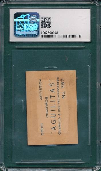 1926-27 Aguilitas #787 Bartolo Portuondo CSG 1