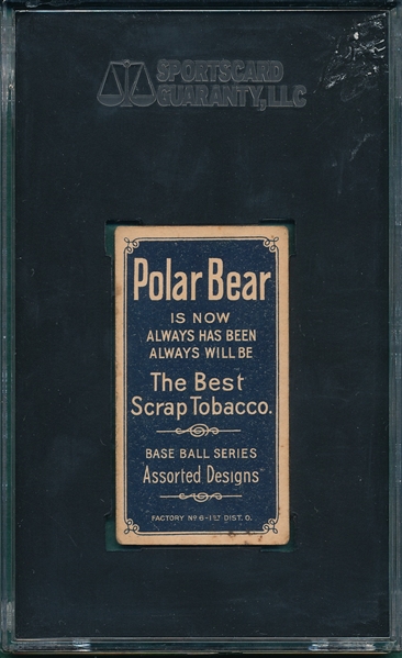 1909-1911 T206 Freeman Polar Bear SGC 50
