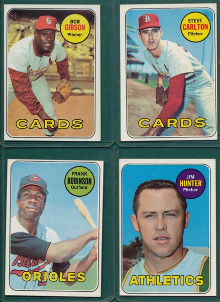 1969 Topps Partial Set (623/664) W/ Bench, AS