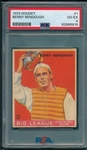1933 Goudey #1 Benny Bengough PSA 4