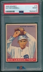 1933 Goudey #015 Victor Sorrell PSA 2