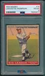 1933 Goudey #013 Lafayette Thompson PSA 4