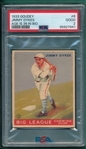 1933 Goudey #006 Jimmy Dykes PSA 2 *Age 36*
