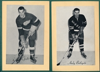 1945-64 Beehive Hockey Lot of (19) W/ Gordie Howe
