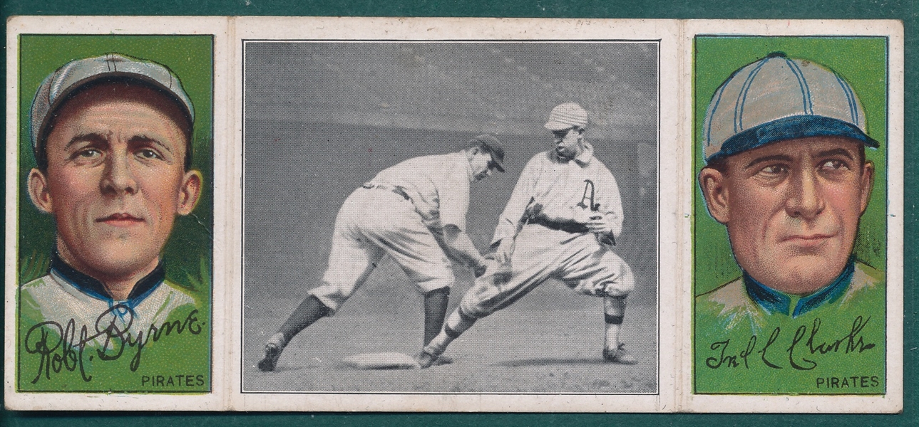 1912 T202 Collins Easily Safe, Byrne/Clark, Hassan Cigarettes