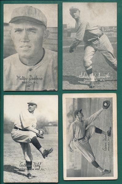 1921 Exhibits Lot of (4) W/ Nehf