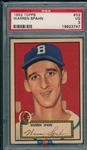 1952 Topps #033 Waren Spahn PSA 3