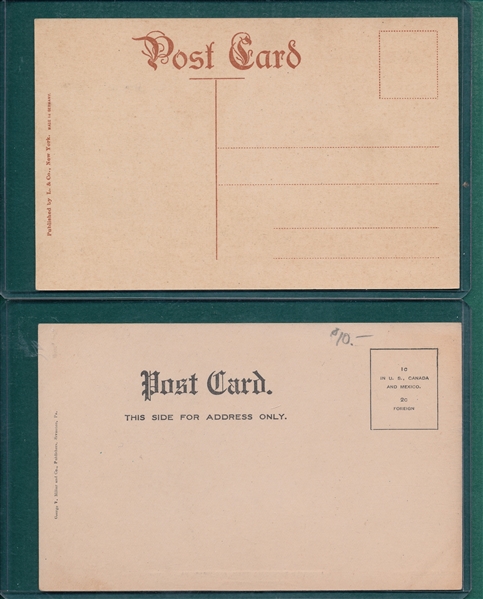 1907-13 Lot of (6) Baseball Team PCs