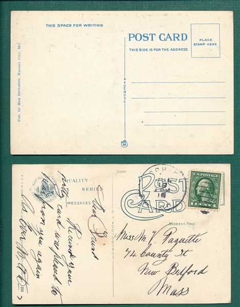 1910-20s Lot of (3) Ball Park PCs