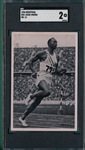 1936 Reemtsha #32 Jesse Owens SGC 2
