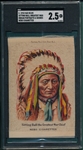 1910c. S68 Silk Sitting Bull, Nebo Cigarettes, SGC 2.5