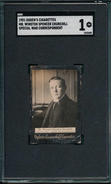 1901 Ogden's Mr. Winston Spencer Churchill SGC 1
