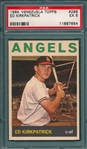 1964 Venezuela Topps #296 Ed Kirkpatrick PSA 5