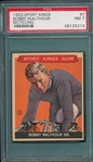 1933 Sports Kings #7 Bobby Walthour SR. PSA 7