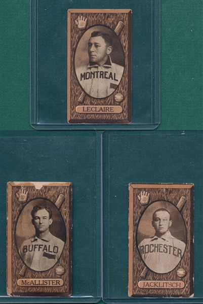 1912 C46 Lot of (7) W/ Jacklitsch