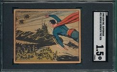 1940 Superman Gum #31 Rescue In the Sea SGC 1.5