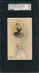 1891 N100 Bicycle & Trick Riders, Standing On a Saddle, W. Duke Sons & Co. SGC 70