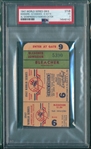 1947 World Series Game 6, Yankees vs. Dodgers, PSA 3