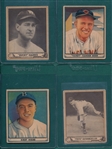 1940/41 Play Ball Lot of (8) W/ Bucky Harris