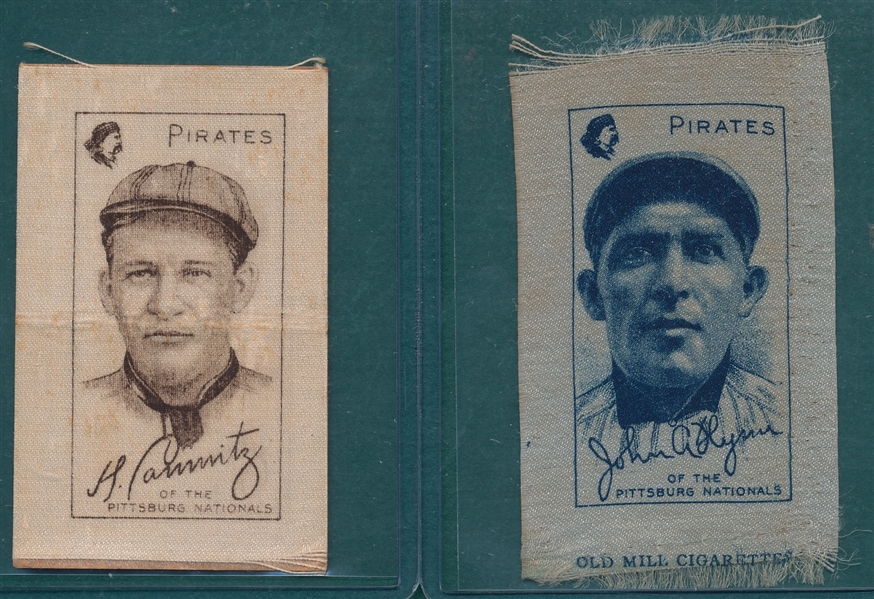1910 S74 Silks Flynn, Color, & Camnitz, Lot of (2)