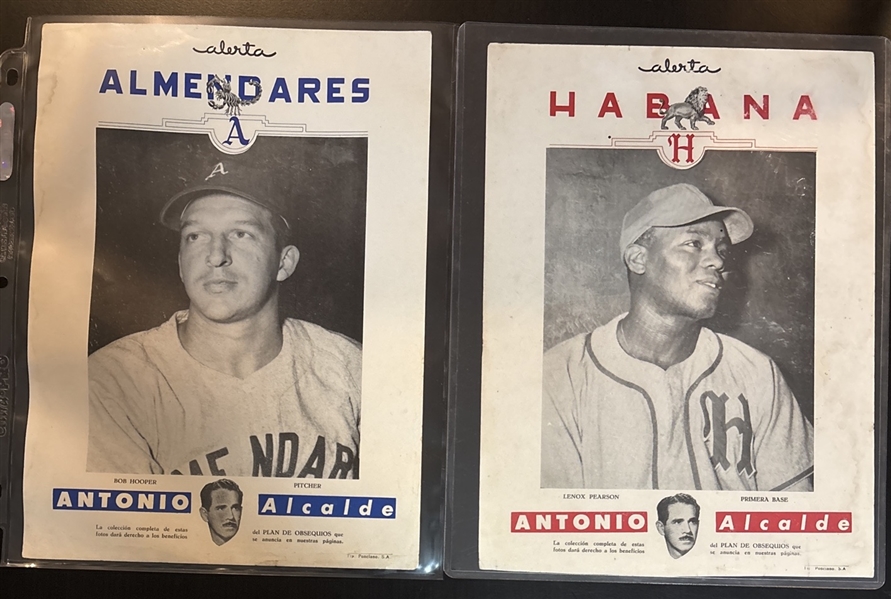 1949-50 Alerta Premiums Lot of (4) W/ Hooper