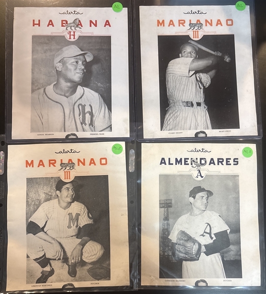 1949-50 Alerta Premiums Lot of (8) W/ Duany