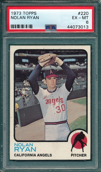 1973 Topps #220 Nolan Ryan PSA 6