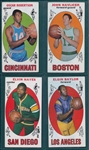 1969-82 Topps Basketball Lot of (280) W/ 1969 Oscar Robertson