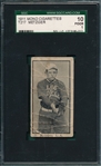 1911 T217 George Metzger Mono Cigarettes SGC 10