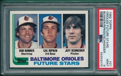 1982 Topps #21 Cal Ripken Jr. PSA 9