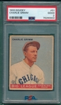 1933 Goudey #051 Charlie Grimm PSA 2
