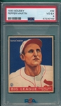 1933 Goudey #062 Pepper Martin PSA 4