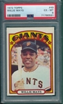 1972 Topps #049 Willie Mays PSA 6