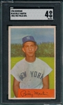 1954 Bowman #145 Billy Martin SGC 4  *.983/.982*
