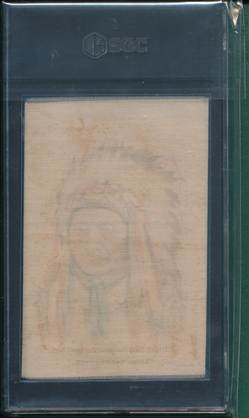 1910c. S68 Silk Sitting Bull, Nebo Cigarettes, SGC 2.5