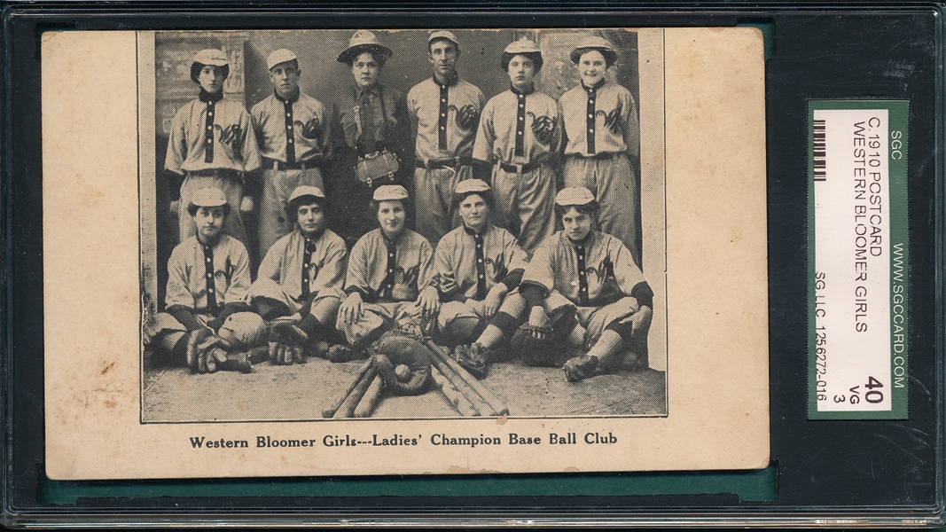 1910c. Western Bloomers Girls, PC, SGC 40