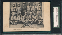 1910c. Western Bloomers Girls, PC, SGC 40