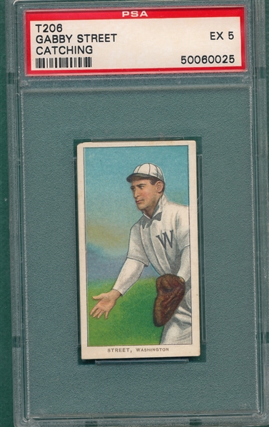 1909-1911 T206 Street Old Mill Cigarettes PSA 5
