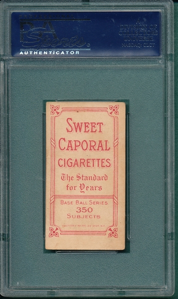 1909-1911 T206 Milan Sweet Caporal Cigarettes PSA 4.5