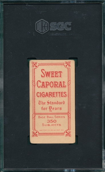 1909-1911 T206 Oberlin Sweet Caporal Cigarettes SGC 3
