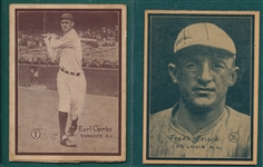 1931 W517 Lot of (5) W/ Frisch & Combs