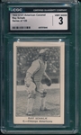 1922 E121-120 Ray Schlak CGC 3