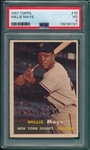 1957 Topps #010 Willie Mays PSA 3